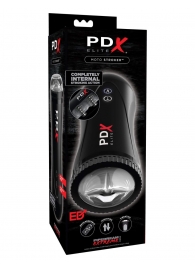 Черный автоматический мастурбатор-ротик Moto Stroker - Pipedream - в Балашихе купить с доставкой