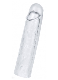 Прозрачная насадка-удлинитель Flawless Clear Penis Sleeve Add 1 - 15,5 см. - Lovetoy - в Балашихе купить с доставкой