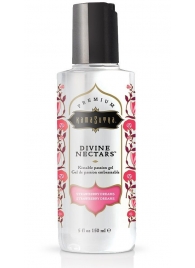 Гель-лубрикант на водной основе Divine Nectars Strawberry Dream с ароматом клубники - 150 мл. - Kama Sutra - купить с доставкой в Балашихе