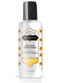 Гель-лубрикант на водной основе Divine Nectars Vanilla с ароматом ванили - 150 мл. - Kama Sutra - купить с доставкой в Балашихе