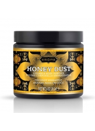 Пудра для тела Honey Dust Body Powder с ароматом кокоса и ананаса - 170 гр. - Kama Sutra - купить с доставкой в Балашихе
