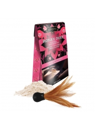Пудра для тела Honey Dust Body Powder с ароматом клубники - 28 гр. - Kama Sutra - купить с доставкой в Балашихе