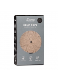 Пеньковая веревка для связывания Hemp Rope - 5 м. - Easy toys - купить с доставкой в Балашихе