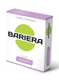 Классические презервативы Bariera Classic - 3 шт. - Bariera - купить с доставкой в Балашихе