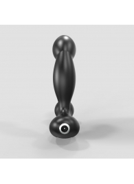 Черный вибромассажер простаты и промежности Prostate Pro с пультом ДУ - Bathmate - в Балашихе купить с доставкой