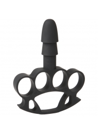 Кастет с штырьком для насадок Vac-U-Lock Knuckle Up - Doc Johnson - купить с доставкой в Балашихе