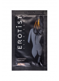 Пробник лубриканта на водной основе Erotist Anal - 4 мл. - Erotist Lubricants - купить с доставкой в Балашихе