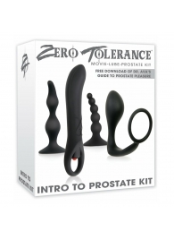 Набор стимуляторов простаты Intro To Prostate Kit - Zero Tolerance - в Балашихе купить с доставкой