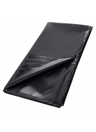 Черная простыня для секса из ПВХ - 220 х 200 см. - ToyFa - купить с доставкой в Балашихе