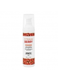 Разогревающее массажное масло  с ароматом клубники Gourmet Strawberry - 50 мл. - Exsens - купить с доставкой в Балашихе