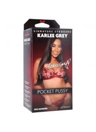 Мастурбатор-вагина Karlee Grey ULTRASKYN Pocket Pussy - Doc Johnson - в Балашихе купить с доставкой