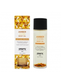 Органическое массажное масло AMBER JOJOBA - 100 мл. - Exsens - купить с доставкой в Балашихе