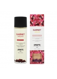 Органическое массажное масло GARNET ARGAN - 100 мл. - Exsens - купить с доставкой в Балашихе
