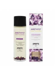 Органическое массажное масло AMETHYST SWEET ALMOND - 100 мл. - Exsens - купить с доставкой в Балашихе