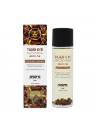Органическое массажное масло TIGER EYE MACADAMIA - 100 мл. - Exsens - купить с доставкой в Балашихе