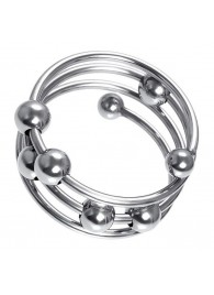 Большое металлическое кольцо под головку пениса - ToyFa - купить с доставкой в Балашихе