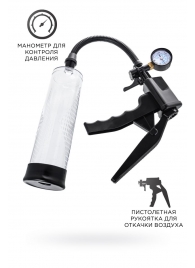 Прозрачная механическая помпа для пениса Viggo - Sexus - в Балашихе купить с доставкой