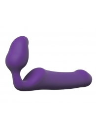 Фиолетовый безремневой страпон Queens L - Adrien Lastic - купить с доставкой в Балашихе