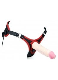 Пояс унисекс UNISEX Style с 2 насадками - LOVETOY (А-Полимер) - купить с доставкой в Балашихе