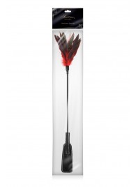 Стек-щекоталка Sweet Caress Feather Whip - 58 см. - Sweet Caress - купить с доставкой в Балашихе