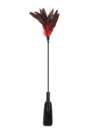 Стек-щекоталка Sweet Caress Feather Whip - 58 см. - Sweet Caress - купить с доставкой в Балашихе