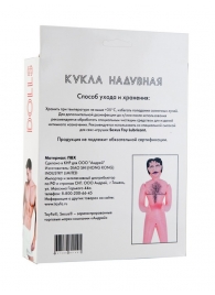 Надувная секс-кукла мужского пола - ToyFa - в Балашихе купить с доставкой