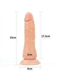 Женский страпон Easy Strapon Set 7.5 - 19 см. - Lovetoy - купить с доставкой в Балашихе