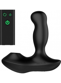 Черный вибратор-ротатор для стимуляции простаты Nexus Revo Air - Nexus Range - в Балашихе купить с доставкой