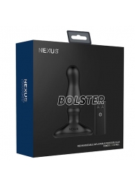 Черный вибростимулятор простаты Nexus Bolster - 12,3 см. - Nexus Range - в Балашихе купить с доставкой