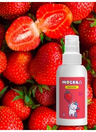 Универсальная смазка с ароматом клубники  Москва Вкусная  - 100 мл. - Москва - купить с доставкой в Балашихе