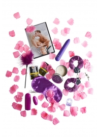 Эротический набор FANTASTIC PURPLE SEX TOY KIT - Toy Joy - купить с доставкой в Балашихе