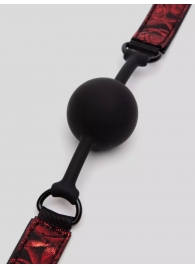 Кляп-шар на двусторонних ремешках Reversible Silicone Ball Gag - Fifty Shades of Grey - купить с доставкой в Балашихе