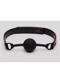 Кляп-шар на двусторонних ремешках Reversible Silicone Ball Gag - Fifty Shades of Grey - купить с доставкой в Балашихе