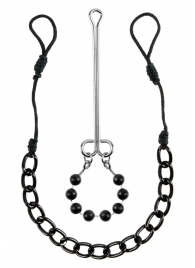 Интимные украшения с бусинами NIPPLE   CLIT JEWELRY - Pipedream - купить с доставкой в Балашихе