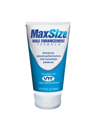 Мужской крем для усиления эрекции MAXSize Cream - 148 мл. - Swiss navy - купить с доставкой в Балашихе