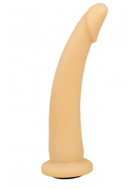 Телесная гладкая насадка-фаллоимитатор Harness - 20 см. - LOVETOY (А-Полимер) - купить с доставкой в Балашихе