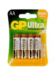 Батарейки алкалиновые GP Ultra Alkaline AA/LR6 - 4 шт. - Элементы питания - купить с доставкой в Балашихе