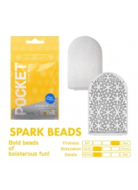 Карманный мастурбатор Spark Beads - Tenga - в Балашихе купить с доставкой