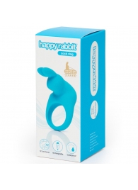 Голубое эрекционное виброкольцо Happy Rabbit Rechargeable Rabbit Cock Ring - Happy Rabbit - в Балашихе купить с доставкой
