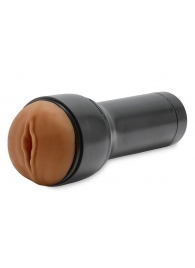 Коричневый мастурбатор-вагина Feel Stroker - Kiiroo - в Балашихе купить с доставкой