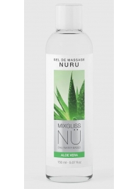 Массажный гель на водной основе Mixgliss NU Aloe Vera - 150 мл. - Mixgliss - купить с доставкой в Балашихе