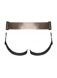 Бронзовый пояс для насадок Curious Harness - Strap-on-me - купить с доставкой в Балашихе
