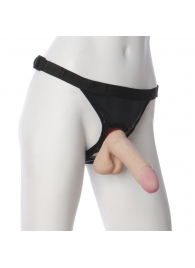 Трусики с насадкой Vac-U-Lock Set 7  ULTRASKYN Ultra Harness - 17,3 см. - Doc Johnson - купить с доставкой в Балашихе