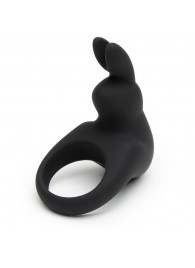 Черное эрекционное виброкольцо Happy Rabbit Rechargeable Rabbit Cock Ring - Happy Rabbit - в Балашихе купить с доставкой