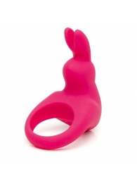 Розовое эрекционное виброкольцо Happy Rabbit Rechargeable Rabbit Cock Ring - Happy Rabbit - в Балашихе купить с доставкой