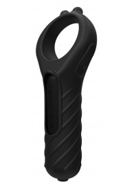 Черный вибростимулятор Edge Vibe - Bathmate - в Балашихе купить с доставкой