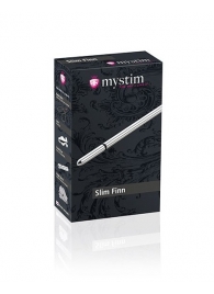 Зонд для электростимуляции уретры Slim Finn - 15 см. - MyStim - купить с доставкой в Балашихе