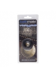 Чёрное эрекционное кольцо Gladiator - Bathmate - в Балашихе купить с доставкой