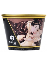 Массажная свеча Intoxicatin Chocolate с ароматом шоколада - 170 мл. - Shunga - купить с доставкой в Балашихе