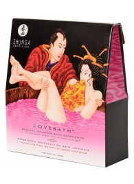 Соль для ванны Lovebath Dragon Fruit, превращающая воду в гель - 650 гр. - Shunga - купить с доставкой в Балашихе